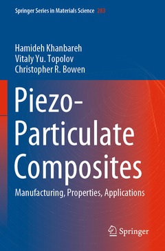 Couverture de l’ouvrage Piezo-Particulate Composites