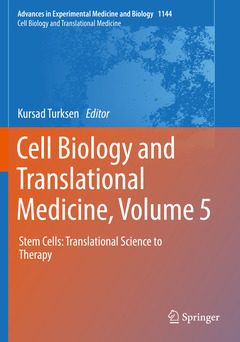 Couverture de l’ouvrage Cell Biology and Translational Medicine, Volume 5
