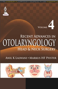 Couverture de l’ouvrage Recent Advances in Otolaryngology Head and Neck Surgery