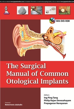 Couverture de l’ouvrage The Surgical Manual of Common Otological Implants