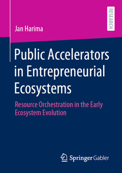 Couverture de l’ouvrage Public Accelerators in Entrepreneurial Ecosystems