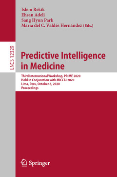 Couverture de l’ouvrage Predictive Intelligence in Medicine