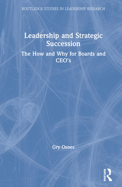 Couverture de l’ouvrage Leadership and Strategic Succession
