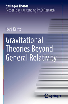 Couverture de l’ouvrage Gravitational Theories Beyond General Relativity