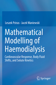 Couverture de l’ouvrage Mathematical Modelling of Haemodialysis