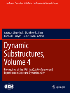 Couverture de l’ouvrage Dynamic Substructures, Volume 4