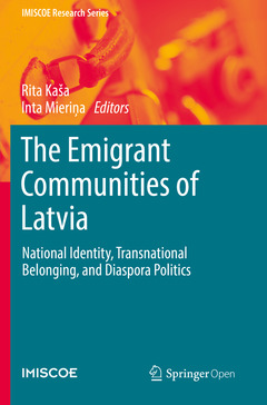 Couverture de l’ouvrage The Emigrant Communities of Latvia