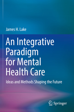 Couverture de l’ouvrage An Integrative Paradigm for Mental Health Care