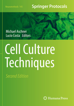 Couverture de l’ouvrage Cell Culture Techniques