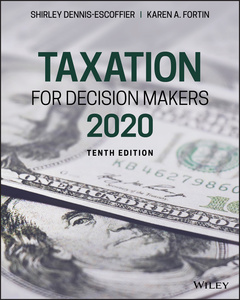 Couverture de l’ouvrage Taxation for Decision Makers, 2020