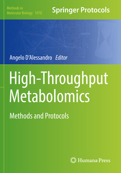 Couverture de l’ouvrage High-Throughput Metabolomics