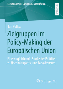 Couverture de l’ouvrage Zielgruppen im Policy-Making der Europäischen Union