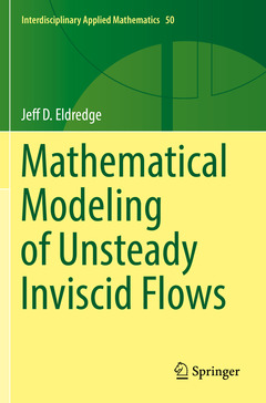 Couverture de l’ouvrage Mathematical Modeling of Unsteady Inviscid Flows