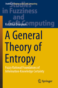 Couverture de l’ouvrage A General Theory of Entropy