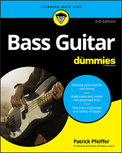 Couverture de l’ouvrage Bass Guitar For Dummies