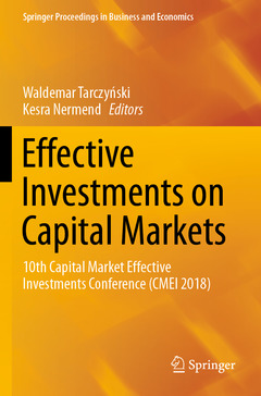 Couverture de l’ouvrage Effective Investments on Capital Markets