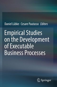 Couverture de l’ouvrage Empirical Studies on the Development of Executable Business Processes