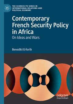 Couverture de l’ouvrage Contemporary French Security Policy in Africa