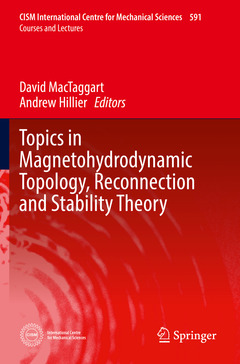 Couverture de l’ouvrage Topics in Magnetohydrodynamic Topology, Reconnection and Stability Theory