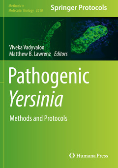 Couverture de l’ouvrage Pathogenic Yersinia