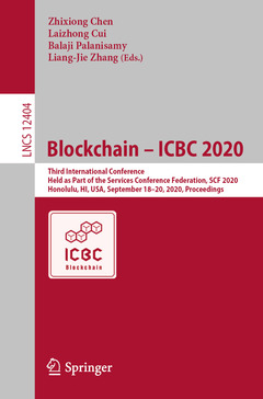 Couverture de l’ouvrage Blockchain - ICBC 2020