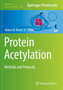 Couverture de l’ouvrage Protein Acetylation