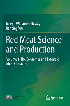 Couverture de l’ouvrage Red Meat Science and Production