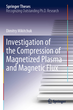 Couverture de l’ouvrage Investigation of the Compression of Magnetized Plasma and Magnetic Flux