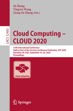 Couverture de l’ouvrage Cloud Computing - CLOUD 2020