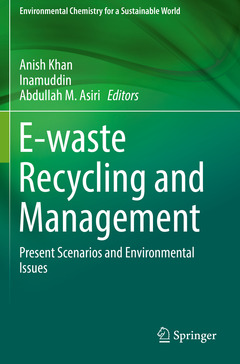 Couverture de l’ouvrage E-waste Recycling and Management