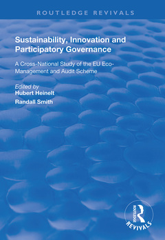 Cover of the book Sustainability, Innovation and Participatory Governance
