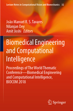 Couverture de l’ouvrage Biomedical Engineering and Computational Intelligence