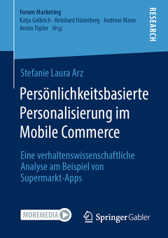 Couverture de l’ouvrage Persönlichkeitsbasierte Personalisierung im Mobile Commerce