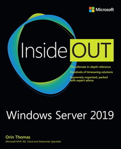 Couverture de l’ouvrage Windows Server 2019 Inside Out