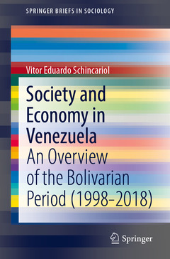 Couverture de l’ouvrage Society and Economy in Venezuela