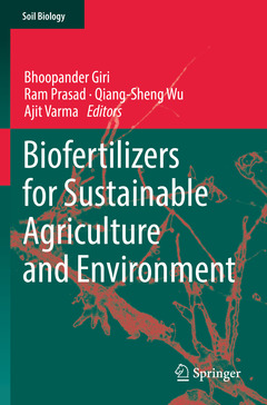 Couverture de l’ouvrage Biofertilizers for Sustainable Agriculture and Environment