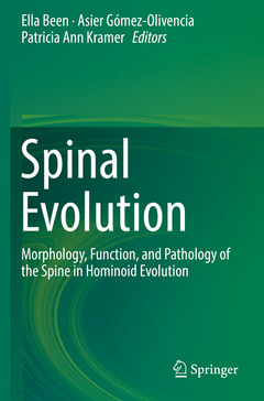 Couverture de l’ouvrage Spinal Evolution