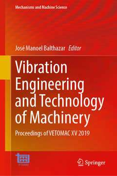 Couverture de l’ouvrage Vibration Engineering and Technology of Machinery