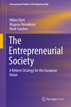 Cover of the book The Entrepreneurial Society