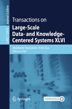 Cover of the book Transactions on Large-Scale Data- and Knowledge-Centered Systems XLVI