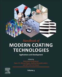 Couverture de l’ouvrage Handbook of Modern Coating Technologies