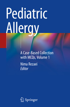 Couverture de l’ouvrage Pediatric Allergy