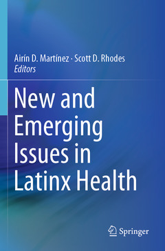 Cover of the book New and Emerging Issues in Latinx Health