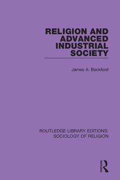 Couverture de l’ouvrage Religion and Advanced Industrial Society