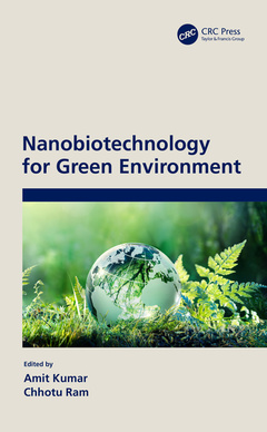 Couverture de l’ouvrage Nanobiotechnology for Green Environment