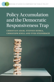 Couverture de l’ouvrage Policy Accumulation and the Democratic Responsiveness Trap
