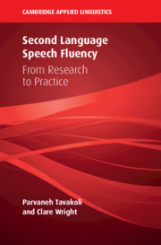 Couverture de l’ouvrage Second Language Speech Fluency
