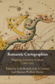 Couverture de l’ouvrage Romantic Cartographies