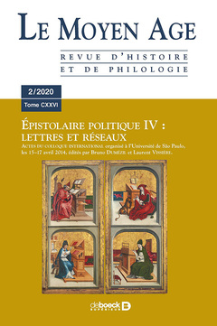 Couverture de l’ouvrage RMA_262/Le Moyen Age 2020/2/Epistolaire politique IV : lettres et réseaux
