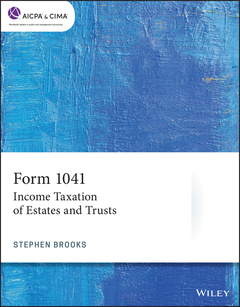 Couverture de l’ouvrage Form 1041